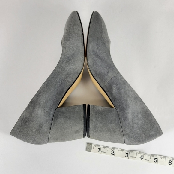 Botkier Stella Suede Gray Heels #449 Size 6 - Picture 8 of 12
